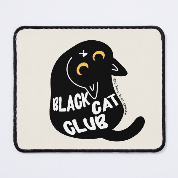 Item preview, Black Cat Club - Secret Society of Cats designed and sold by CricketDoodles.