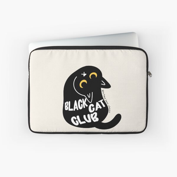 Item preview, Black Cat Club - Secret Society of Cats designed and sold by CricketDoodles.