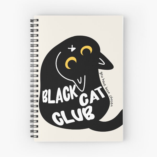 Item preview, Black Cat Club - Secret Society of Cats designed and sold by CricketDoodles.