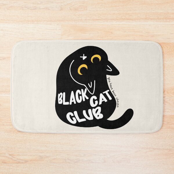 Item preview, Black Cat Club - Secret Society of Cats designed and sold by CricketDoodles.