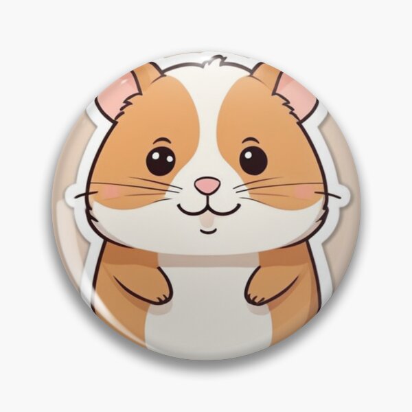 Item preview, Illustration - Cute Hamster, Contemporary Kawaii Style designed and sold by AnimeShin.