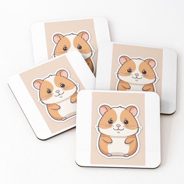 Item preview, Illustration - Cute Hamster, Contemporary Kawaii Style designed and sold by AnimeShin.