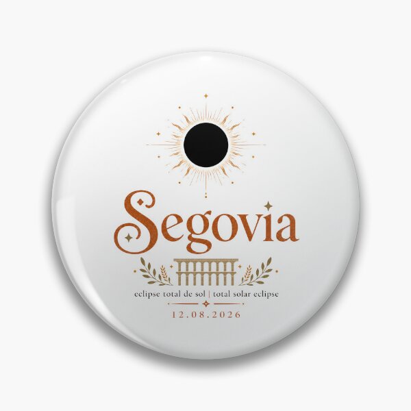 Item preview, Total Solar Eclipse 2026 Segovia Spain designed and sold by Beyond Destinations.