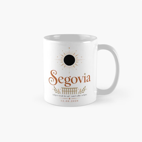Item preview, Total Solar Eclipse 2026 Segovia Spain designed and sold by Beyond Destinations.