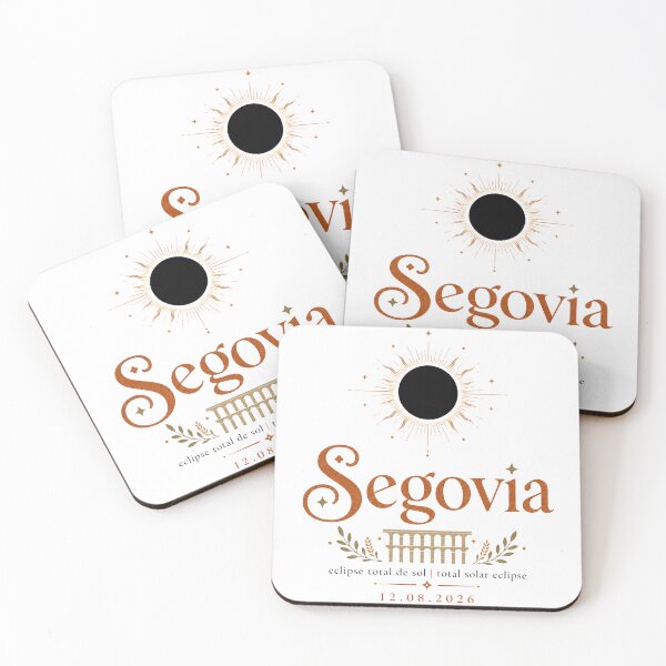 Item preview, Total Solar Eclipse 2026 Segovia Spain designed and sold by Beyond Destinations.