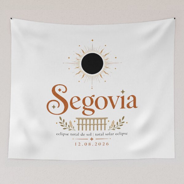 Item preview, Total Solar Eclipse 2026 Segovia Spain designed and sold by Beyond Destinations.