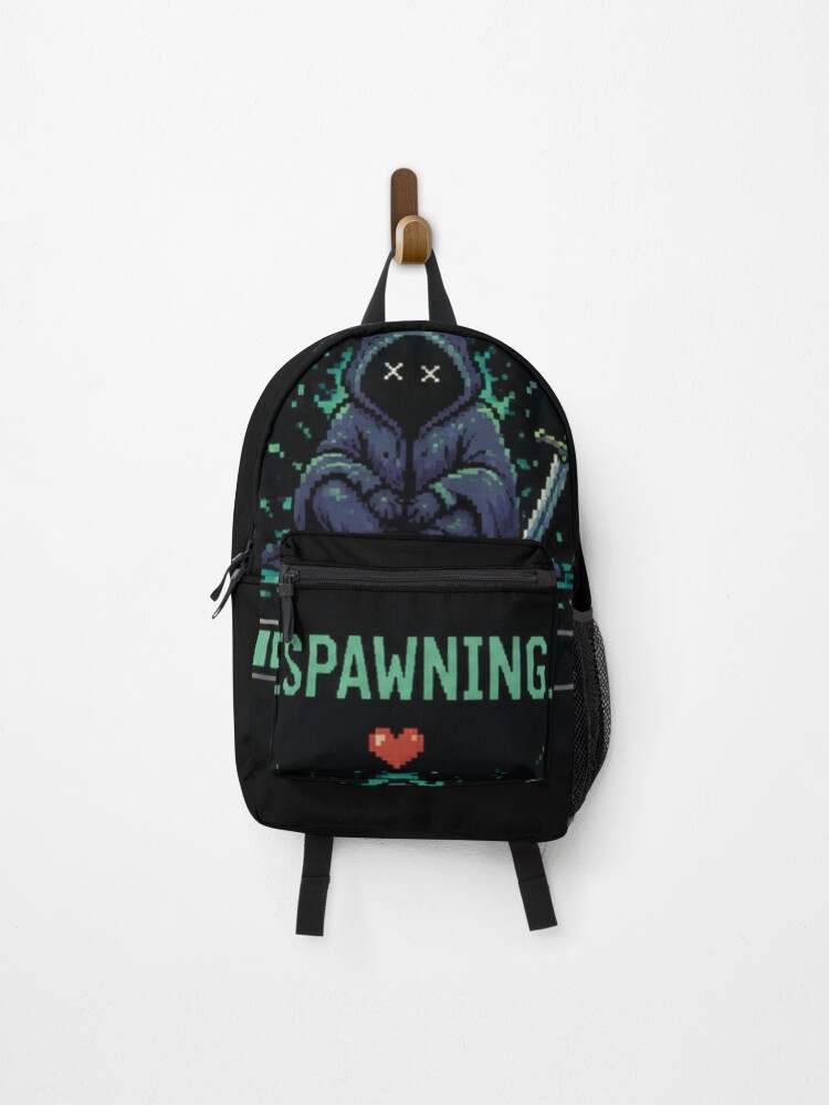 Thumbnail 1 of 3, Backpack, Retro Gamer Progress Bar designed and sold by Turtle-Shell.