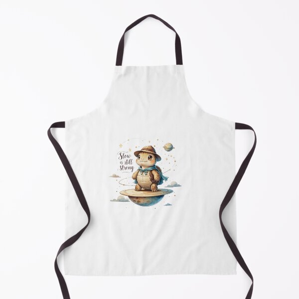 Item preview, Slow Is Still Strong Cute Vintage Turtle Space Planet designed and sold by AQUILAKREO.