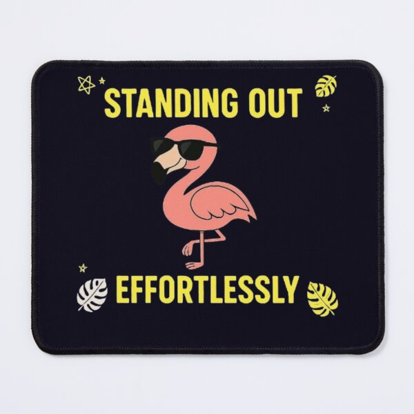 Item preview, Standing Out Effortlessly Funny Cool Flamingo Summer Beach Lover T-Shirt designed and sold by HopeAndHustle.