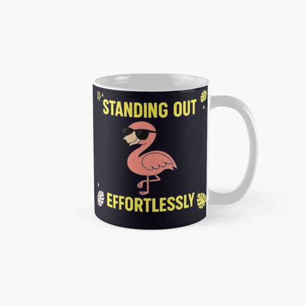 Item preview, Standing Out Effortlessly Funny Cool Flamingo Summer Beach Lover T-Shirt designed and sold by HopeAndHustle.