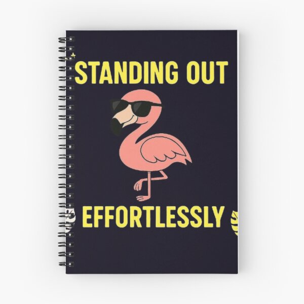Item preview, Standing Out Effortlessly Funny Cool Flamingo Summer Beach Lover T-Shirt designed and sold by HopeAndHustle.