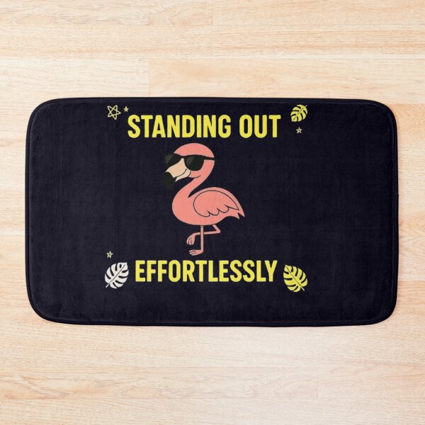 Item preview, Standing Out Effortlessly Funny Cool Flamingo Summer Beach Lover T-Shirt designed and sold by HopeAndHustle.