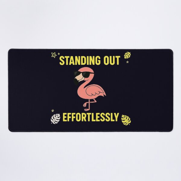 Item preview, Standing Out Effortlessly Funny Cool Flamingo Summer Beach Lover T-Shirt designed and sold by HopeAndHustle.