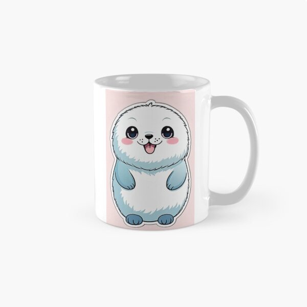 Item preview, Illustration - Cute Kawaii Style Seal, Childlike Aesthetic designed and sold by AnimeShin.