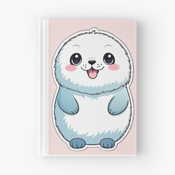 Item preview, Illustration - Cute Kawaii Style Seal, Childlike Aesthetic designed and sold by AnimeShin.