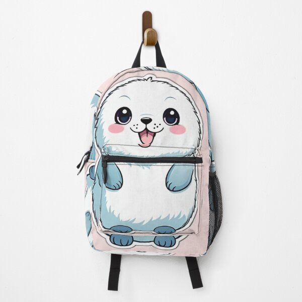 Item preview, Illustration - Cute Kawaii Style Seal, Childlike Aesthetic designed and sold by AnimeShin.