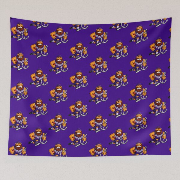 Item preview, Fremantle Dockers Football Club AFL Retro Vintage Classic Drawing designed and sold by Luke Foran Sports Art.
