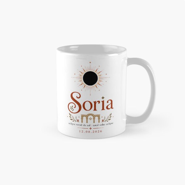 Item preview, Total Solar Eclipse 2026 Soria Spain designed and sold by Beyond Destinations.