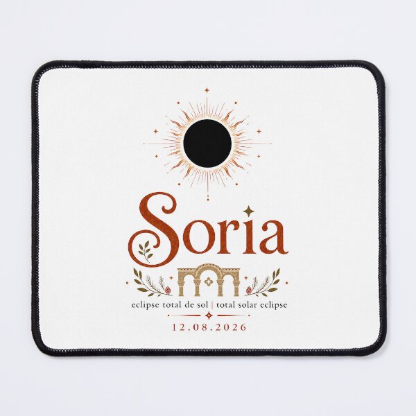 Item preview, Total Solar Eclipse 2026 Soria Spain designed and sold by Beyond Destinations.