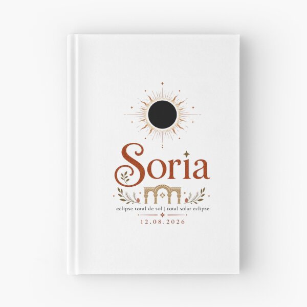 Item preview, Total Solar Eclipse 2026 Soria Spain designed and sold by Beyond Destinations.
