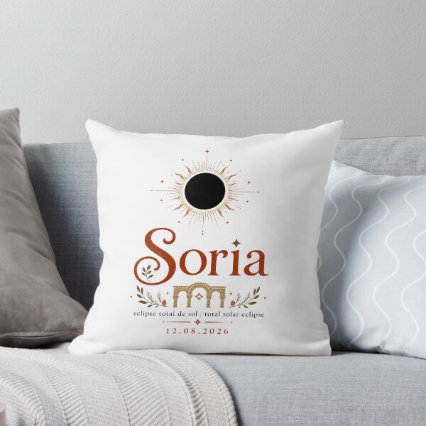 Item preview, Total Solar Eclipse 2026 Soria Spain designed and sold by Beyond Destinations.