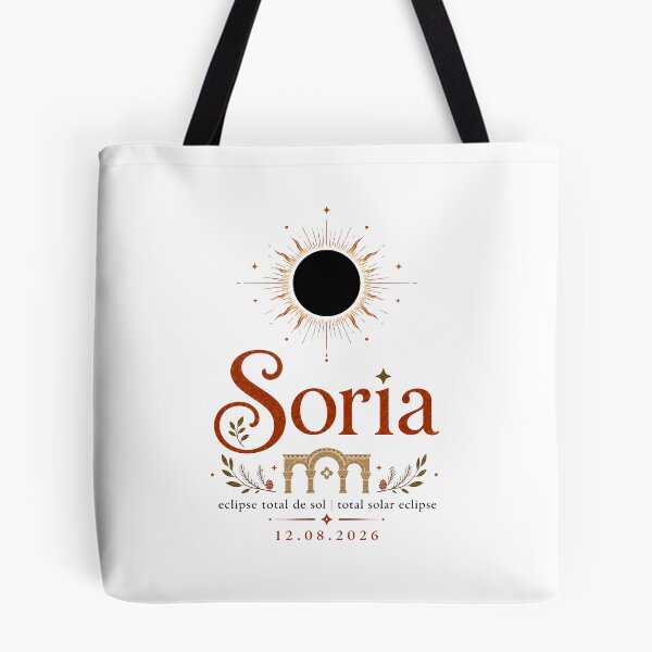 Item preview, Total Solar Eclipse 2026 Soria Spain designed and sold by Beyond Destinations.