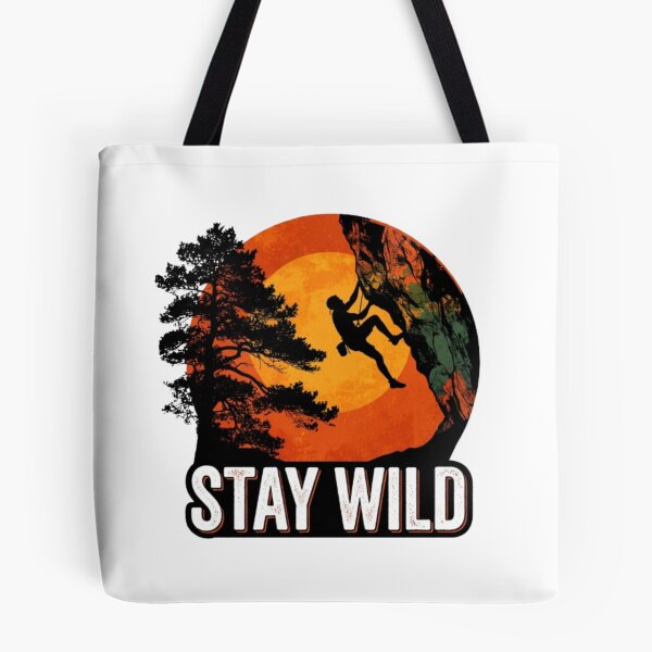 Item preview, Stay Wild Collage – Outdoor Adventure Graphic Tee designed and sold by Artify24.