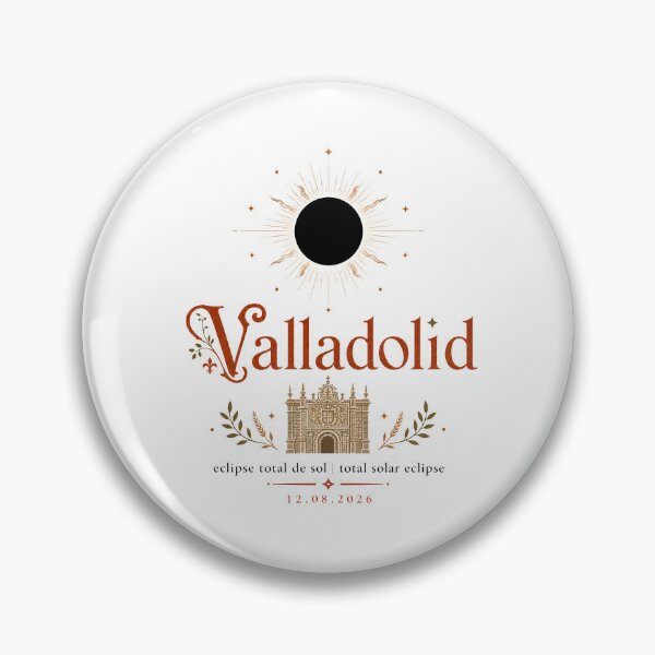 Item preview, Total Solar Eclipse 2026 Valladolid Spain designed and sold by Beyond Destinations.