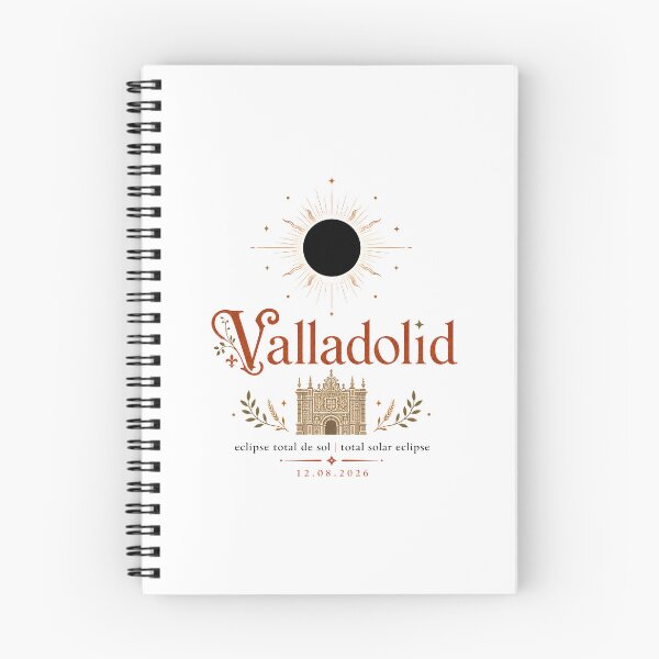 Item preview, Total Solar Eclipse 2026 Valladolid Spain designed and sold by Beyond Destinations.