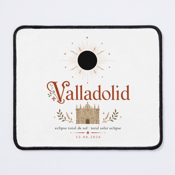 Item preview, Total Solar Eclipse 2026 Valladolid Spain designed and sold by Beyond Destinations.