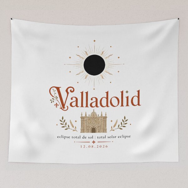 Item preview, Total Solar Eclipse 2026 Valladolid Spain designed and sold by Beyond Destinations.
