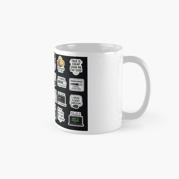 Item preview, 30 Funny Coding Stickers | Programmer & Developer Sticker Pack designed and sold by VUstudio.