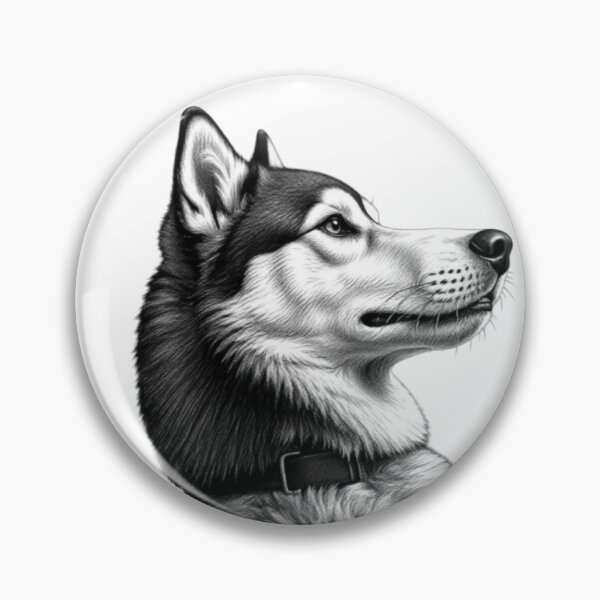 Item preview, Dignified Husky designed and sold by AbstractAsylum.