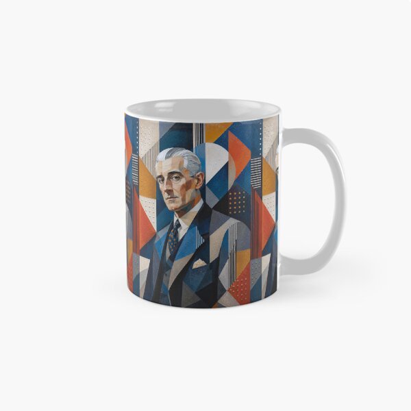 Item preview, French composer and pianist Maurice Ravel painting. designed and sold by GalleryKauffeld.