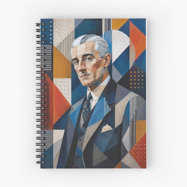 Item preview, French composer and pianist Maurice Ravel painting. designed and sold by GalleryKauffeld.