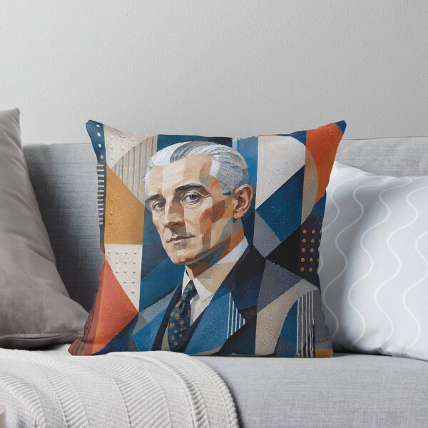 Item preview, French composer and pianist Maurice Ravel painting. designed and sold by GalleryKauffeld.