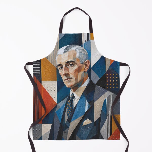 Item preview, French composer and pianist Maurice Ravel painting. designed and sold by GalleryKauffeld.