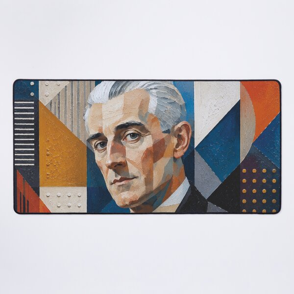 Item preview, French composer and pianist Maurice Ravel painting. designed and sold by GalleryKauffeld.
