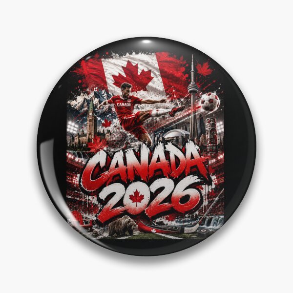 Item preview, World Cup 2026 Canada themed Soccer Merch | Football Fan Gear |Canada Sports Apparel Tee| Soccer worldcup ChampionshipSoccer World ver 12 designed and sold by CosmicNook1.