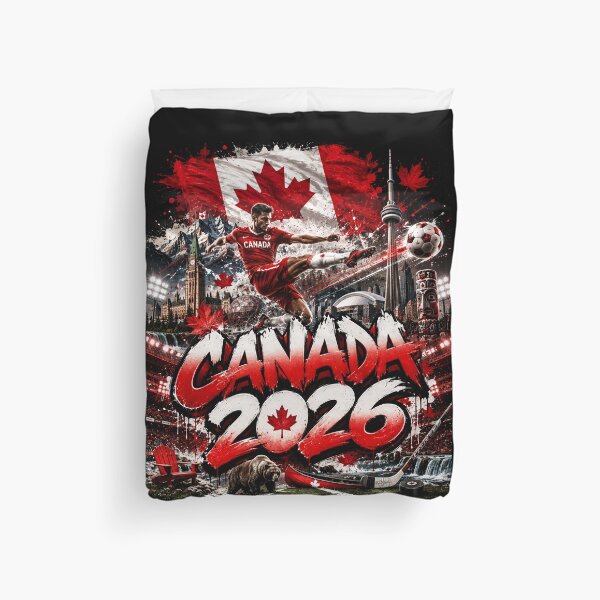 Item preview, World Cup 2026 Canada themed Soccer Merch | Football Fan Gear |Canada Sports Apparel Tee| Soccer worldcup ChampionshipSoccer World ver 12 designed and sold by CosmicNook1.