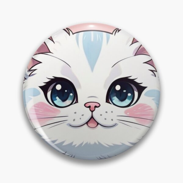 Item preview, Illustration - Cute Kitten, Japanese Kawaii Aesthetic designed and sold by AnimeShin.