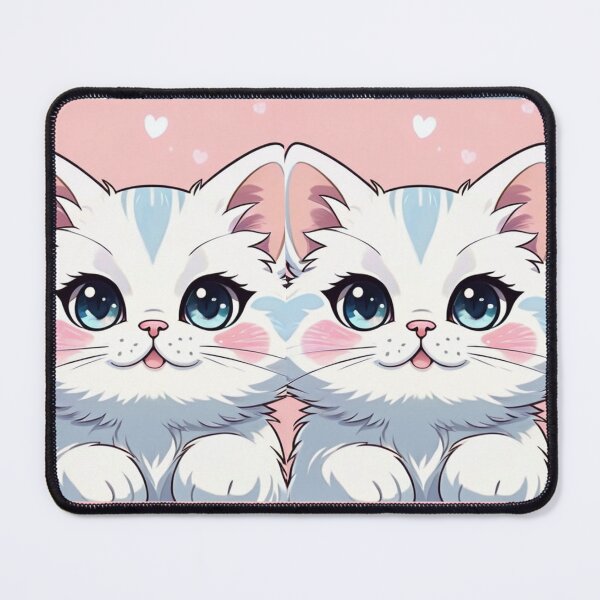 Item preview, Illustration - Cute Kitten, Japanese Kawaii Aesthetic designed and sold by AnimeShin.