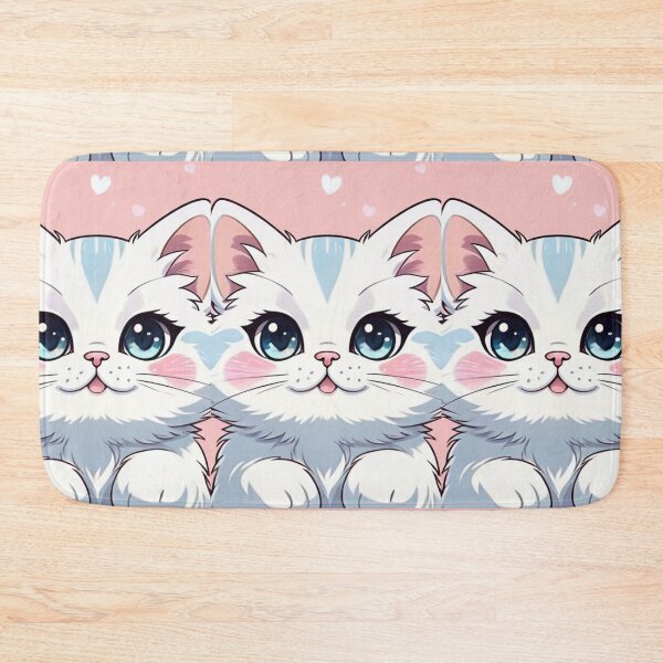 Item preview, Illustration - Cute Kitten, Japanese Kawaii Aesthetic designed and sold by AnimeShin.