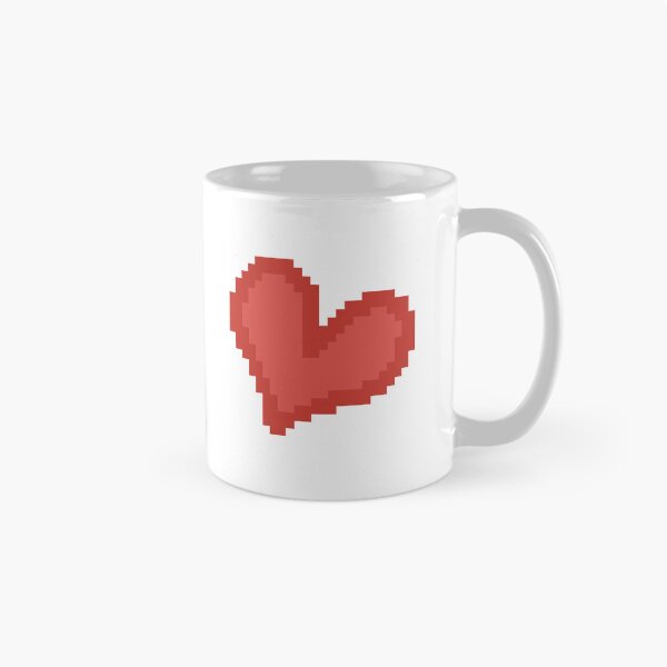 Item preview, Pixel Red and Pink Heart designed and sold by elizasunnycolor.