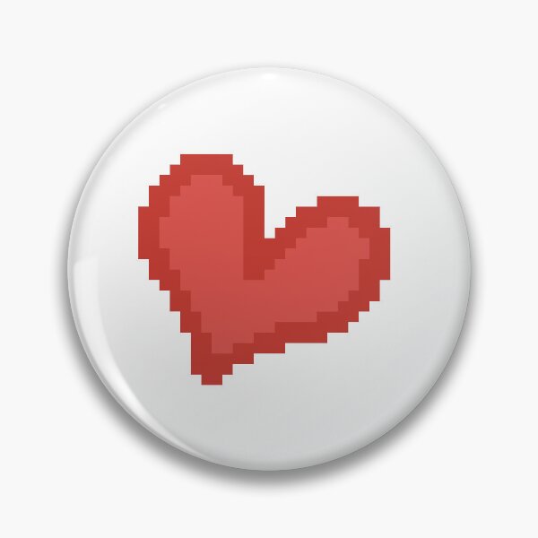 Item preview, Pixel Red and Pink Heart designed and sold by elizasunnycolor.