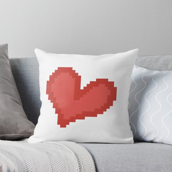 Item preview, Pixel Red and Pink Heart designed and sold by elizasunnycolor.
