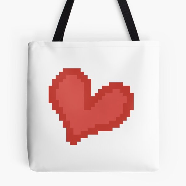 Item preview, Pixel Red and Pink Heart designed and sold by elizasunnycolor.