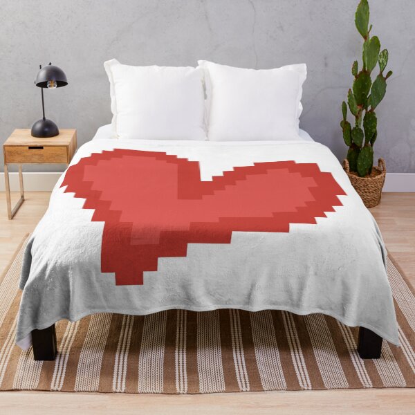 Item preview, Pixel Red and Pink Heart designed and sold by elizasunnycolor.