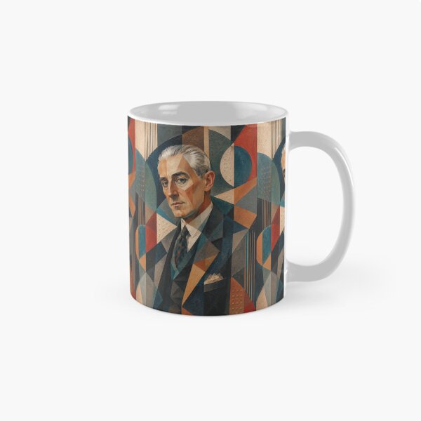 Item preview, French composer and pianist Maurice Ravel painting. designed and sold by GalleryKauffeld.