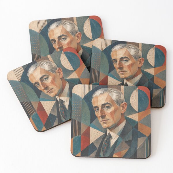 Item preview, French composer and pianist Maurice Ravel painting. designed and sold by GalleryKauffeld.
